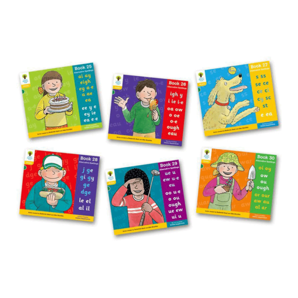 Flopp's Phonics: Sounds and Letters Stages 5 (Pack of 6 books each)