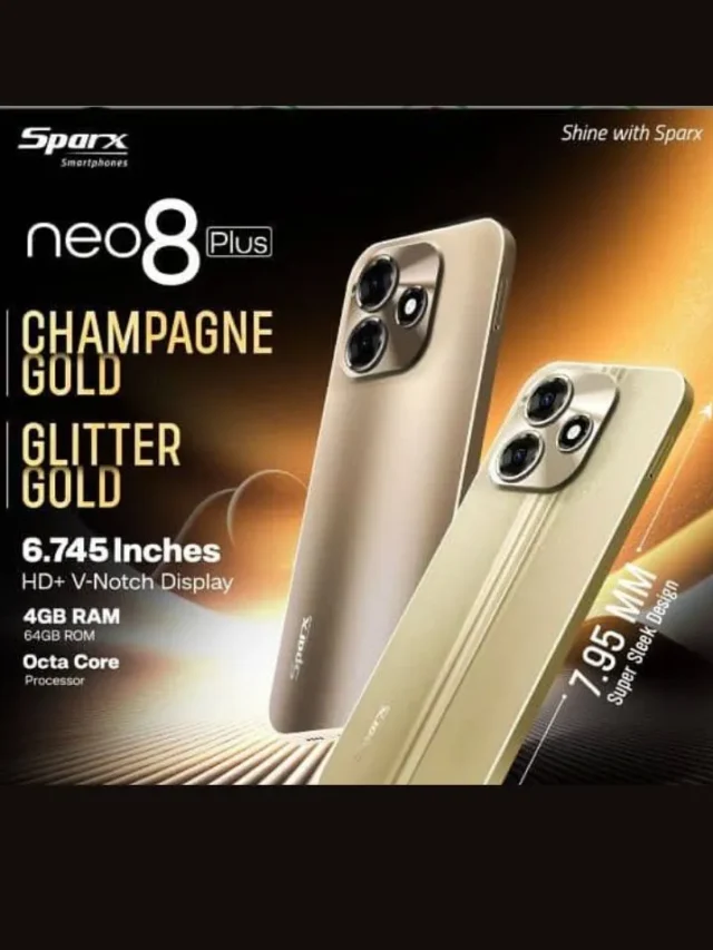 Sparx Neo 8 Plus Price in Pakistan & Specifications