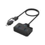 Onten OTN-UCA2310 4 in 2 USB-C / Type-C Plus USB3.0 4-Ports HUB Docking Station