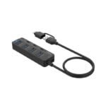 Onten UCA5306 7 In 2 USB3.0 Type-C 7-Ports HUB Docking Station Support OTG Function