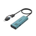 Onten OTN-UCA611 10Gbps USB C Hub,USB C to USB C/A Adapter