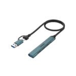 UCA9705 5- in -2 USB-C/USB 3.0 Card  Reader with 3-Port  HUB